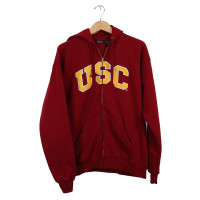 USC Trojan Basics Heritage Full-Zip Fleece Hoodie